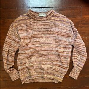 Everlane Multicolor Crew Neck Sweater